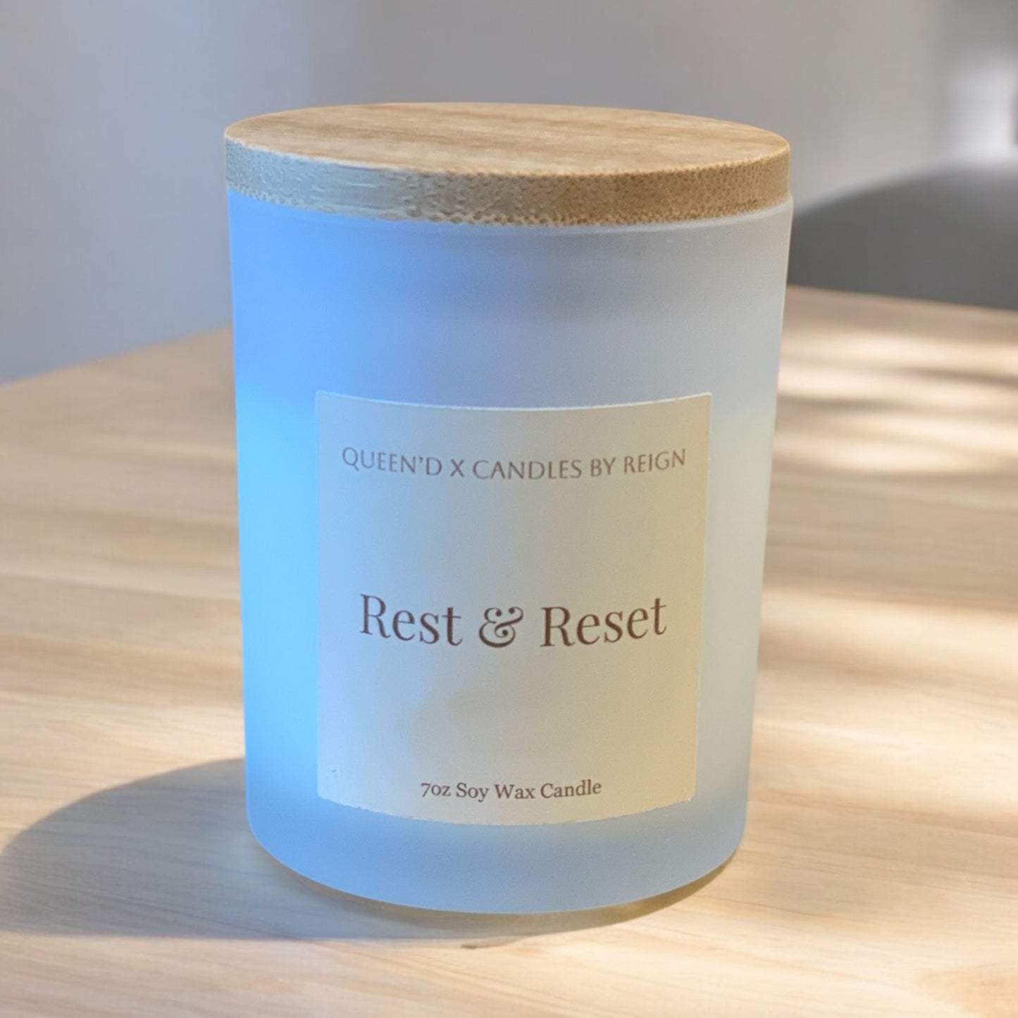 QUEEN'D x Candles by Reign: Rest & Reset Candle