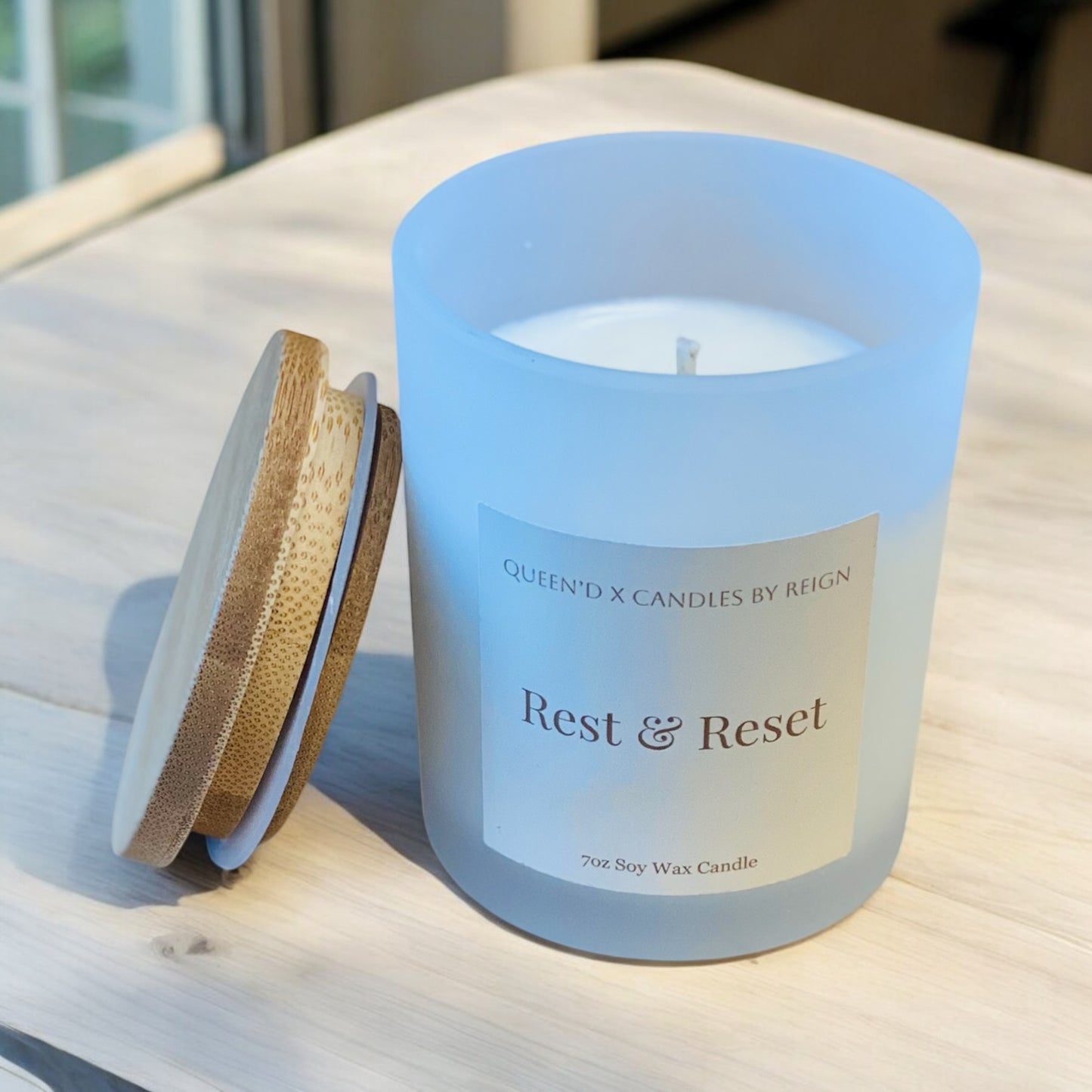 QUEEN'D x Candles by Reign: Rest & Reset Candle