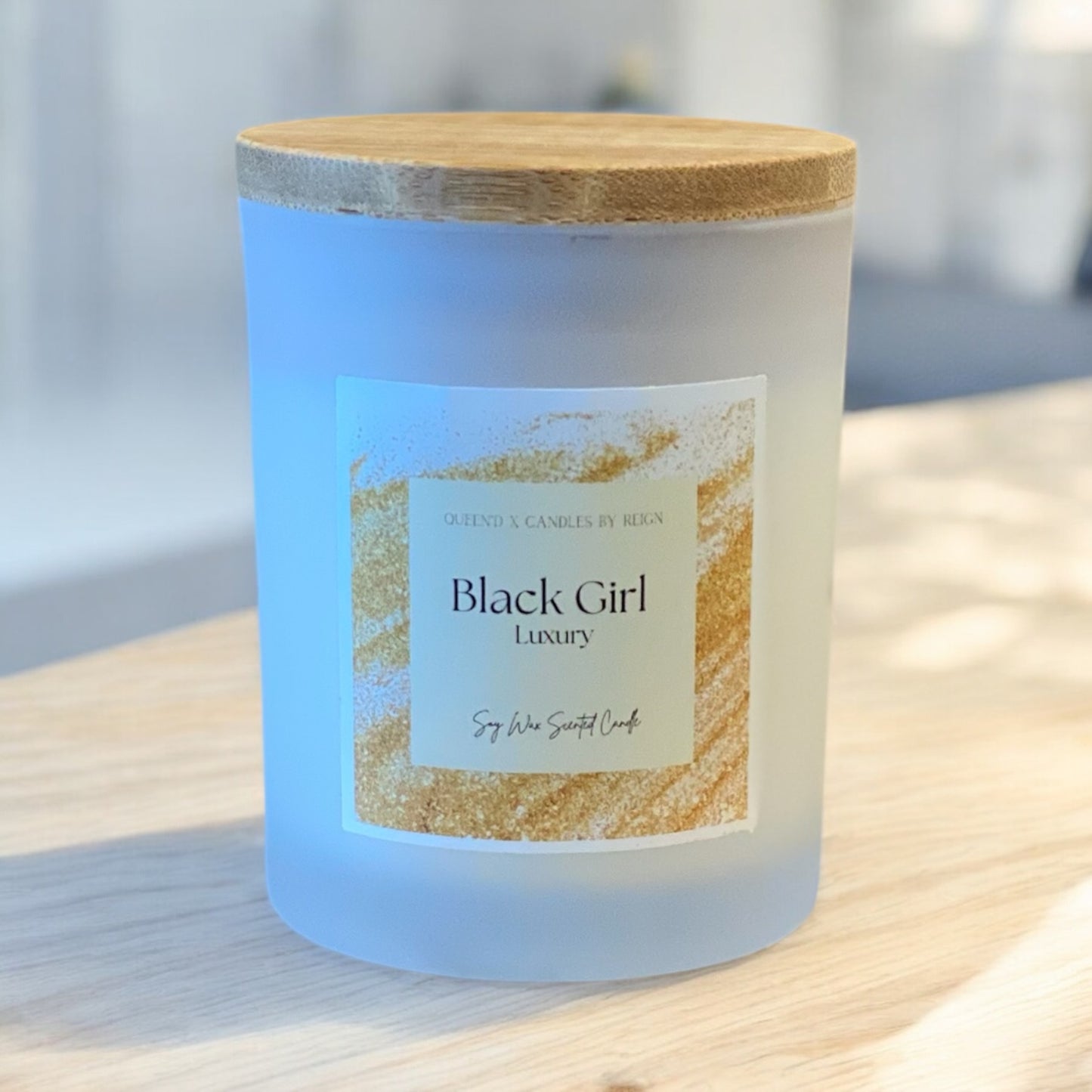 QUEEN'D x Candles by Reign: Black Girl Luxury Candle