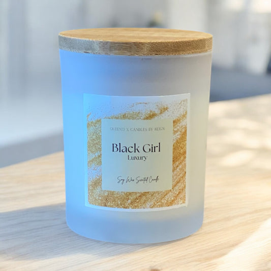 QUEEN'D x Candles by Reign: Black Girl Luxury Candle