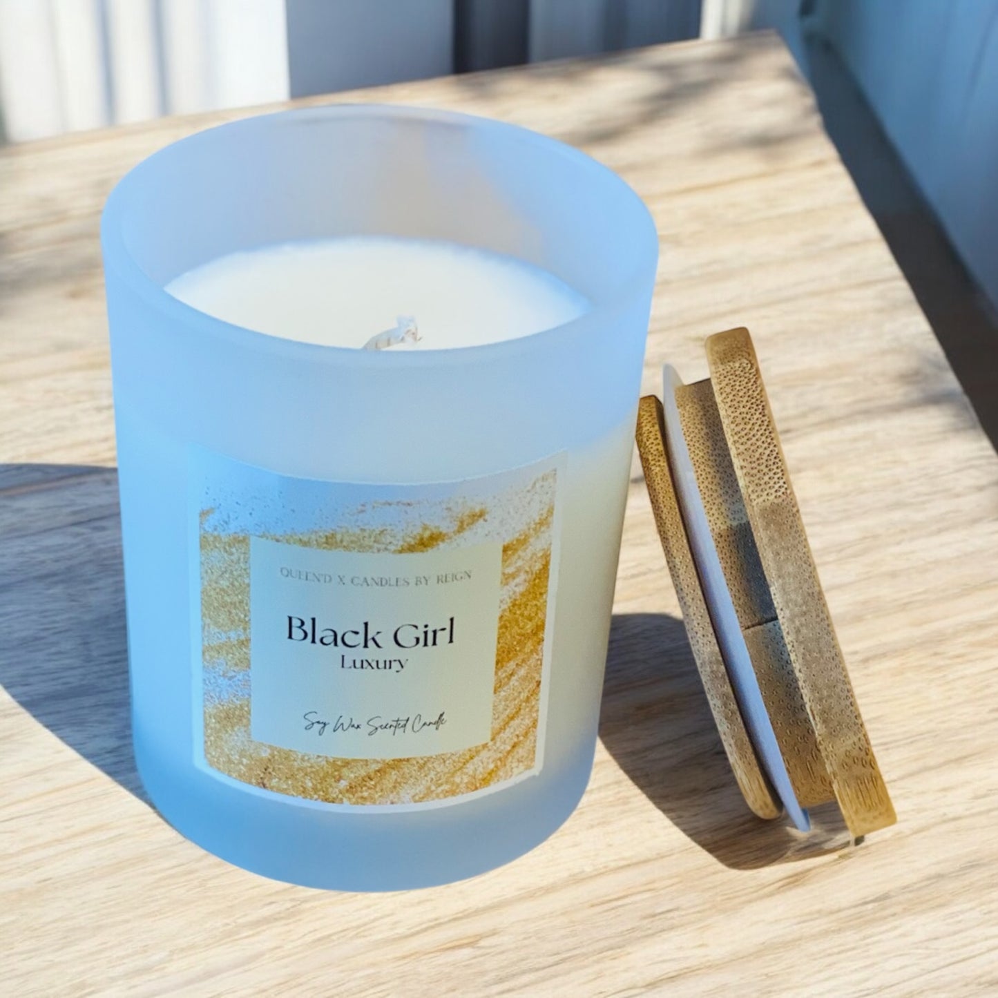 QUEEN'D x Candles by Reign: Black Girl Luxury Candle